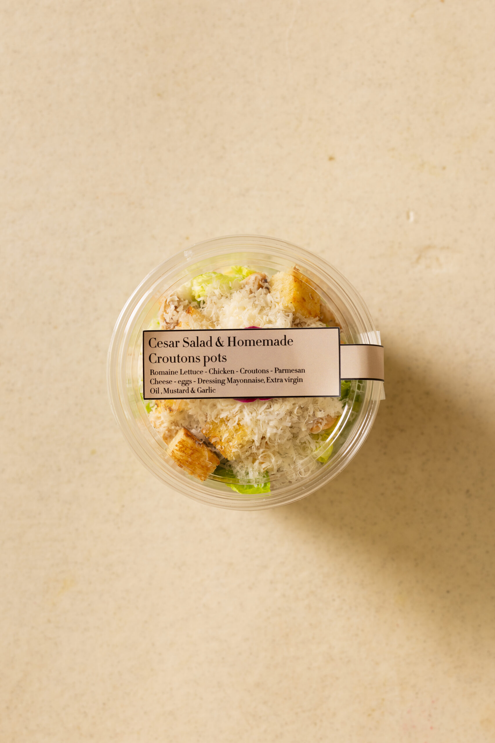 _65A3629 Cesar Salad & Homemade Croutons pots - Image 1