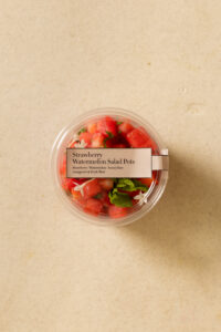 Strawberry Watermelon Salad Pots