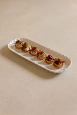 Aubergine & feta tartlet