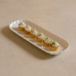 Mango & matcha tartlet