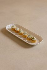 Mango & matcha tartlet