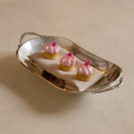 Raspberry, lychee & rose tartlet