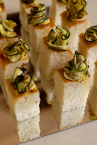Saffron focaccia & grilled courgette - Image 2