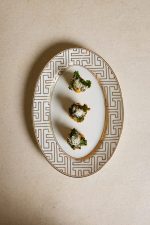 Crispy Polenta with Herb Cream & Kale Parmesan - Image 3