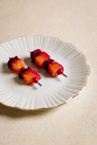 Beetroot & Gravlax salmon Skewer - Image 2